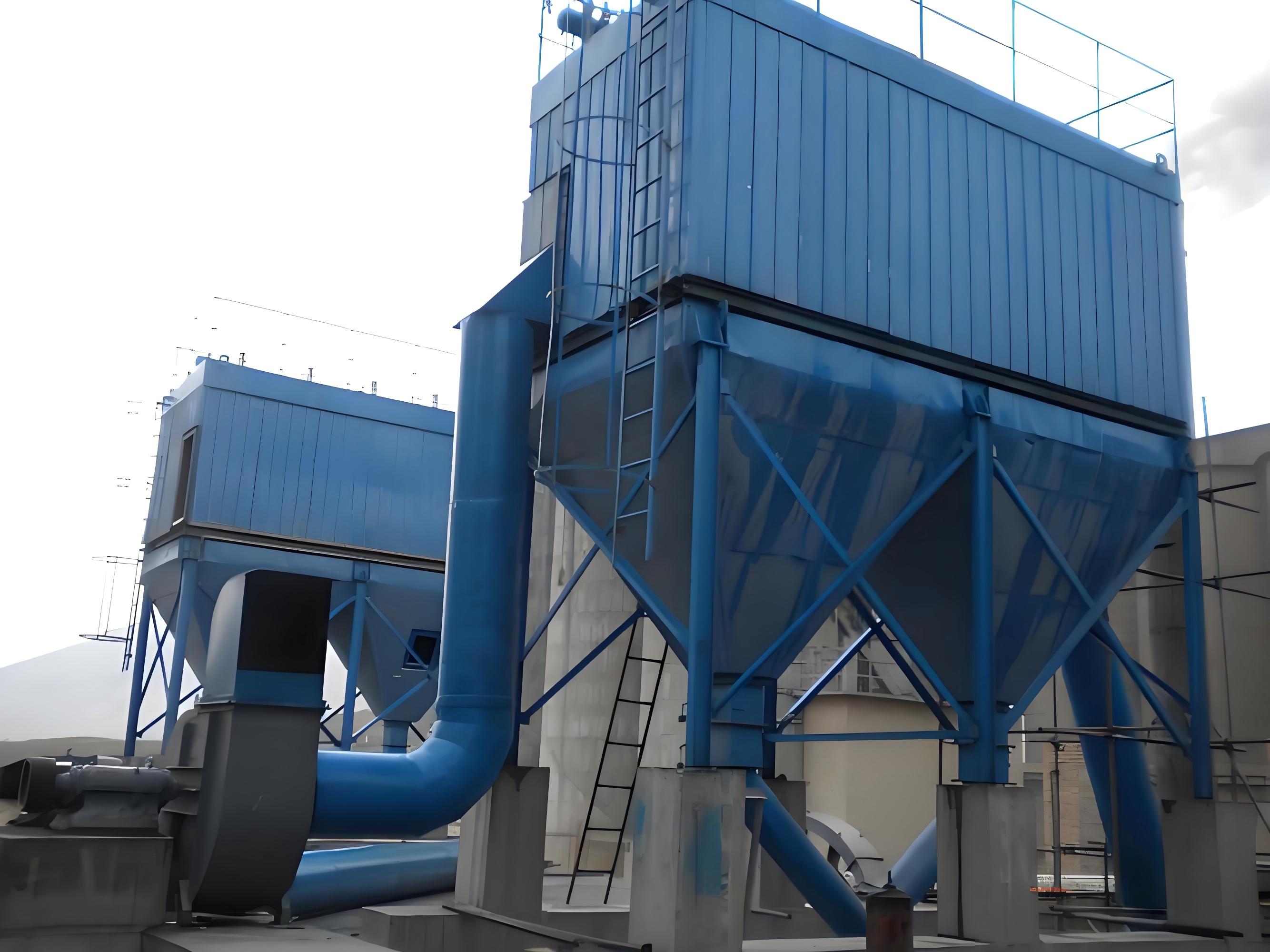 Pulse airbox bag dust collector