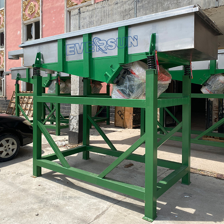 Linear vibrating screen details right
