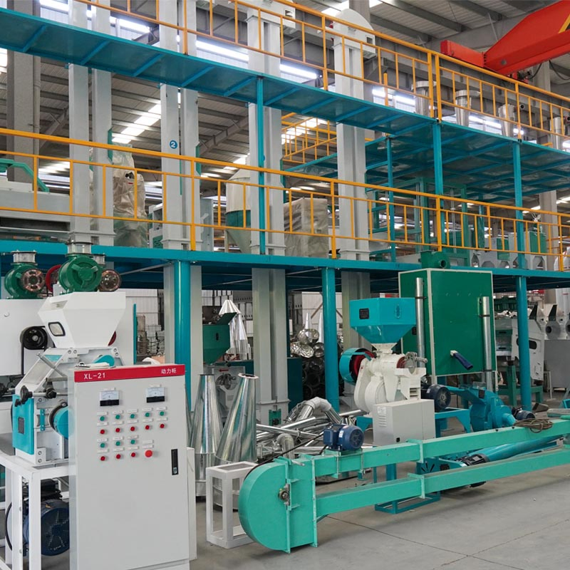50 Tons Per Day Wheat Maize Flour Milling Machine