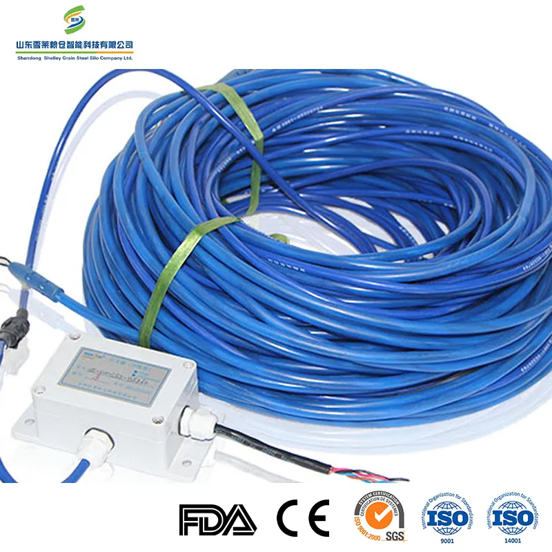 Storage Silos Temperature Monitoring System for Grain Safety