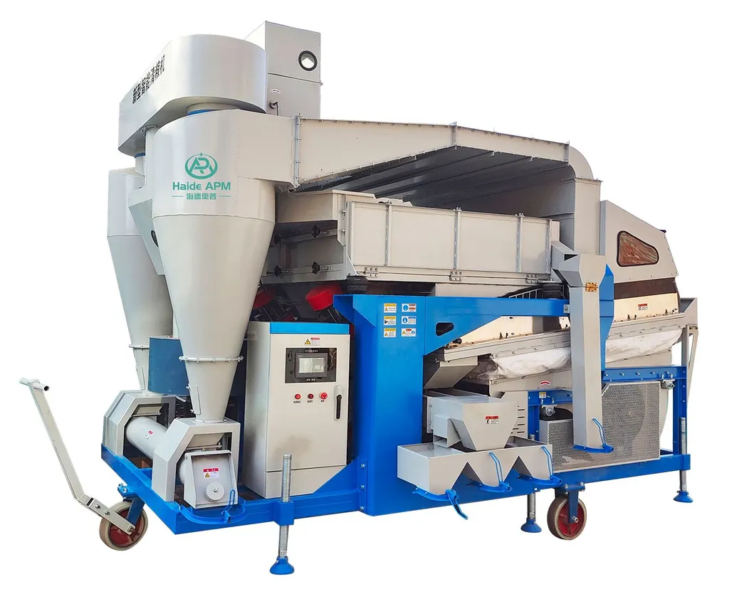 Grain Seed Cleaner and Grader 30t/H Large Capacity Wheat Cleaning Equipment with Gravity Table