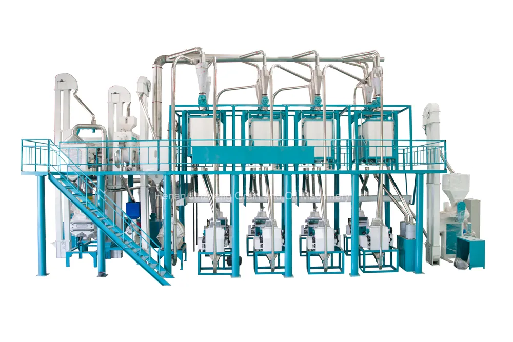 Factory 30 50 80 100 200 300 Tons Per Day Tpd Maize Corn Meal Semolina Grits Flour Grinder Gringding Making Peeling Mill Milling Machine Price Kenya Zimbabwe