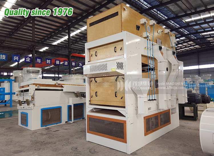 Oilseeds Grain air Screen Cleaner Grader Grain air Screen Cleaner Fine Seed Processing Machine