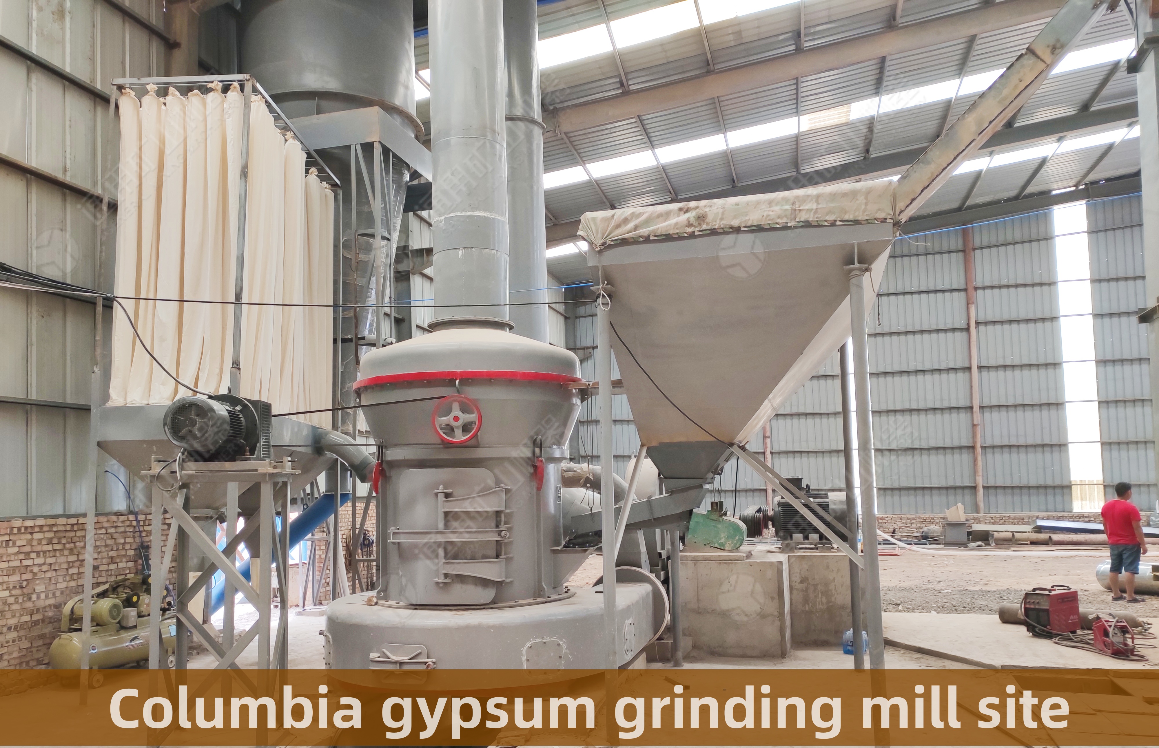 Bentonite grinding mill in Colombia