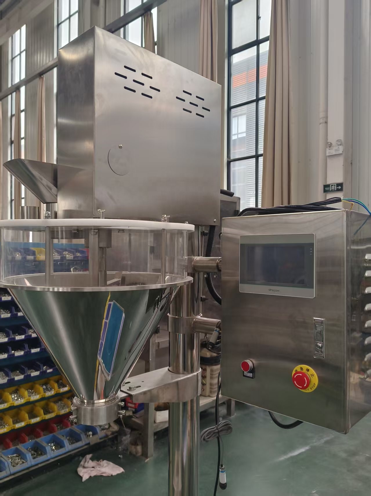 Factory Direct Sales of Semi-automatic Powder Filling and Packaging Machine for Food Additives, Flour and New Building Materials