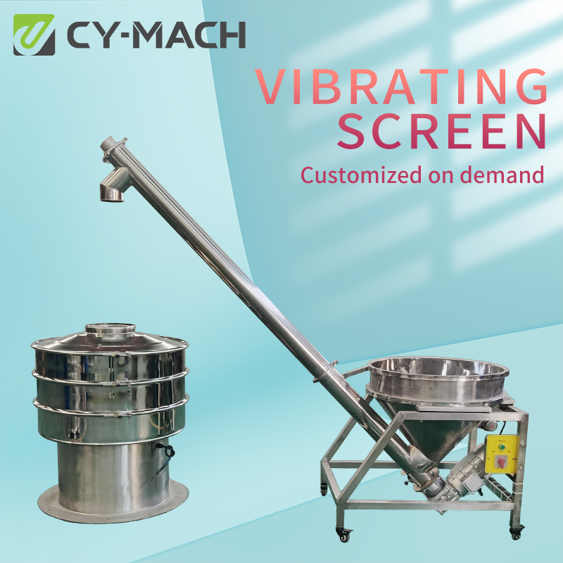 CY-MACH Chinese Auto Powder Rotation Sieving Machine/Industrial Flour Sifter