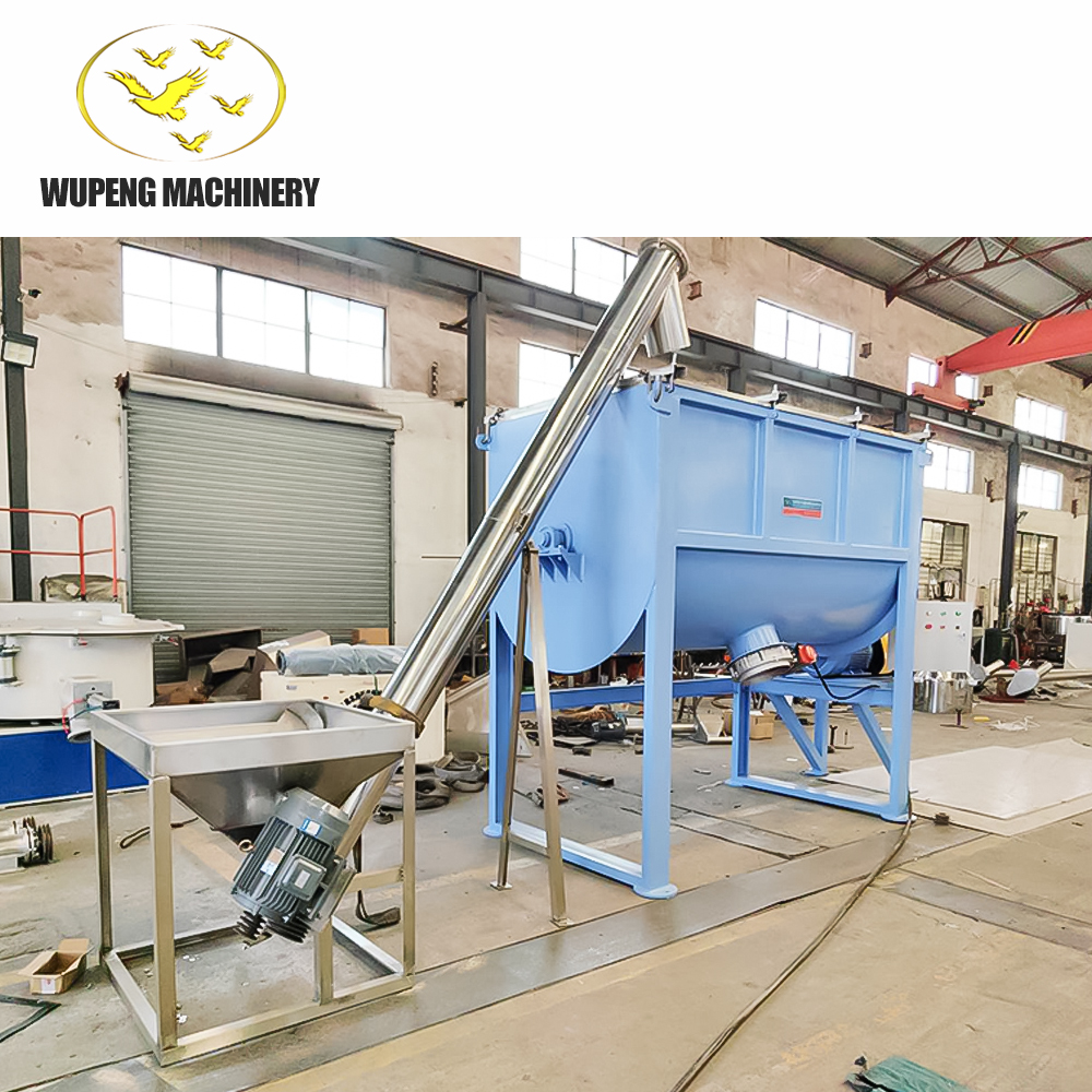 Automatic PVC Mixer Machine with Pneumatic Conveying System Stainless Steel Granules Plastic Powder Processor for Farms
