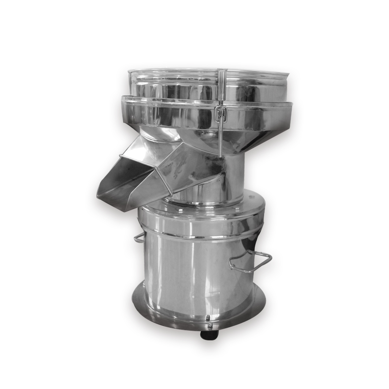 Stainless Steel Flour Starch Powder Circular Vibrating Screen Powder Liquid Filtration and Screening Machine