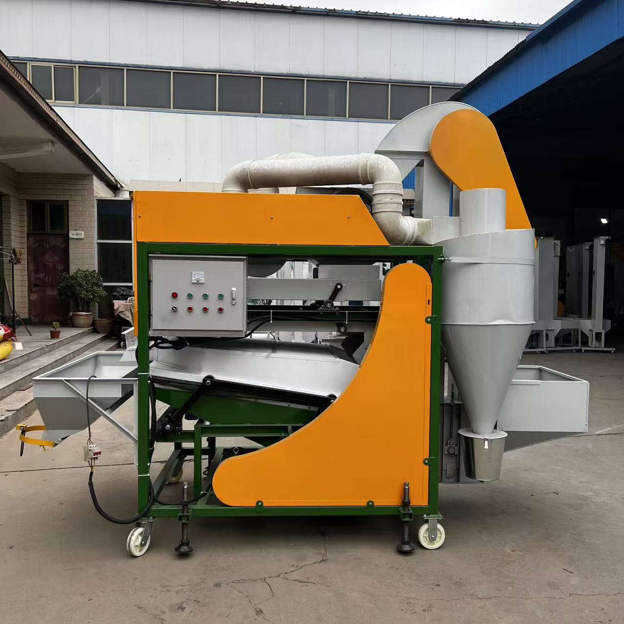 Screening Small Wheat Corn Chia Quinoa Seed Grading Grain Gravity Separator Cleaning Machinery Cleaner Machine for Grains