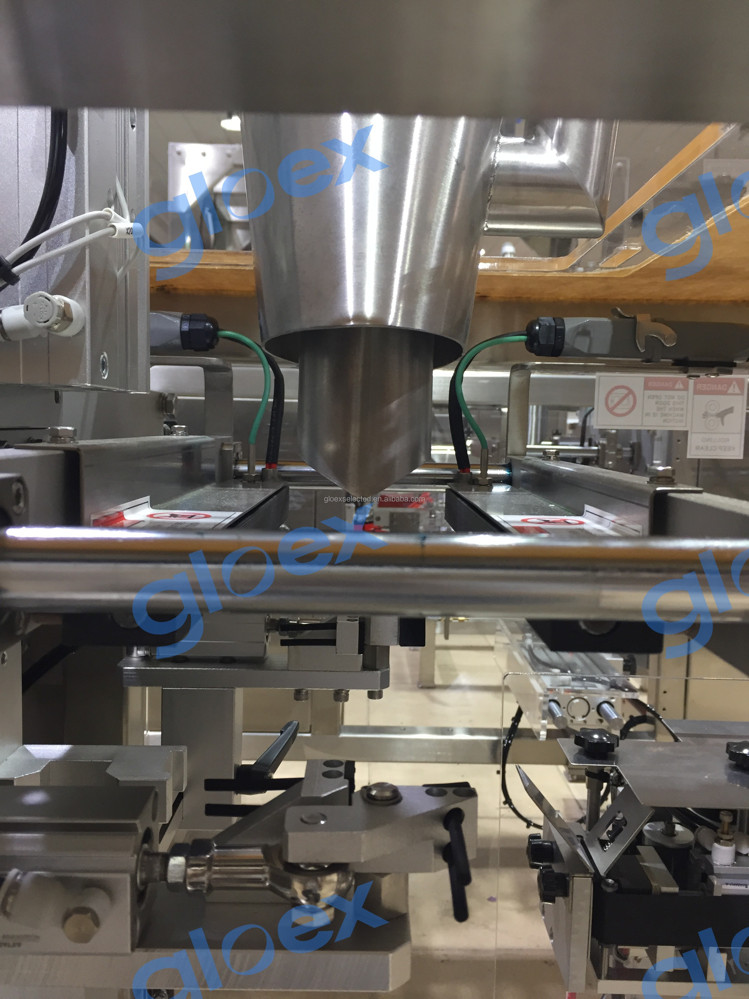 Gloex Automatic Granule Packaging Machine High-Precision Weighing Filling &amp; Sealing For 1kg/2kg/5kg Rice And Grain Bags