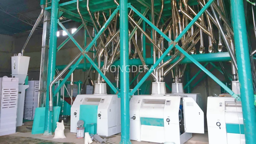 80T/24H wheat flour mill machine in Ethiopia