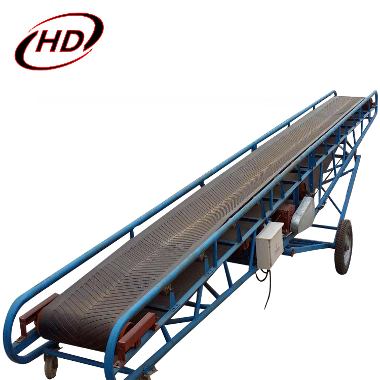 Mobile belt conveyor