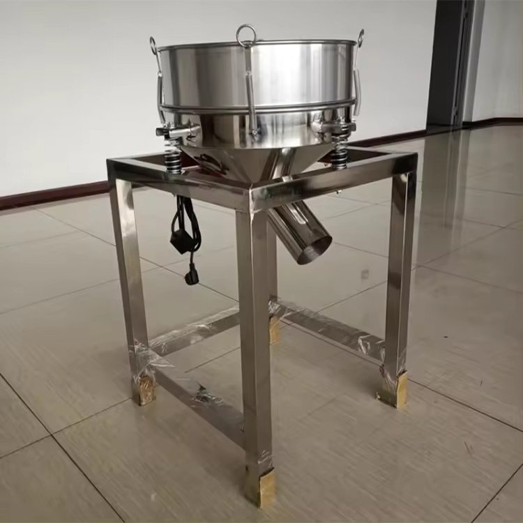 Wheat Flour Powder Sifter Machine Stainless Steel Round Vibrating Sieve for Food Industry