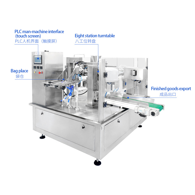 Julyr High Speed 1kg Flour Packaging Machine Cassava Maize Corn Wheat Flour Powder Packing Machine