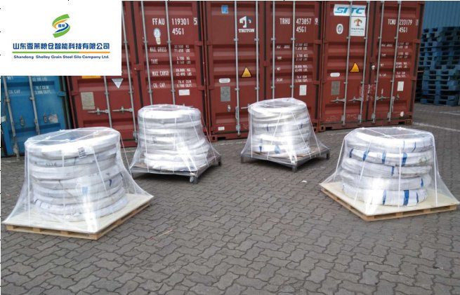 Grain Storage Steel Silos Grain Warehouse Used Temperature Monitoring Sensors Cables System for Sale
