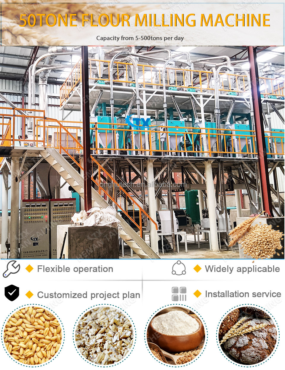 Wheat Flour Mill Plant
