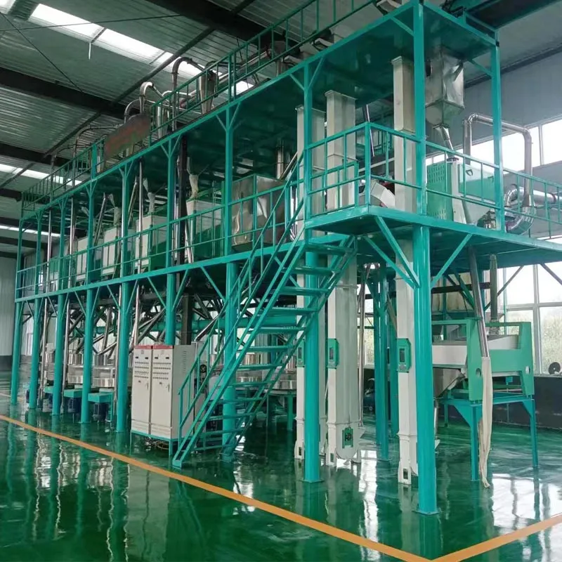 50 Tons Per Day Wheat Maize Flour Milling Machine