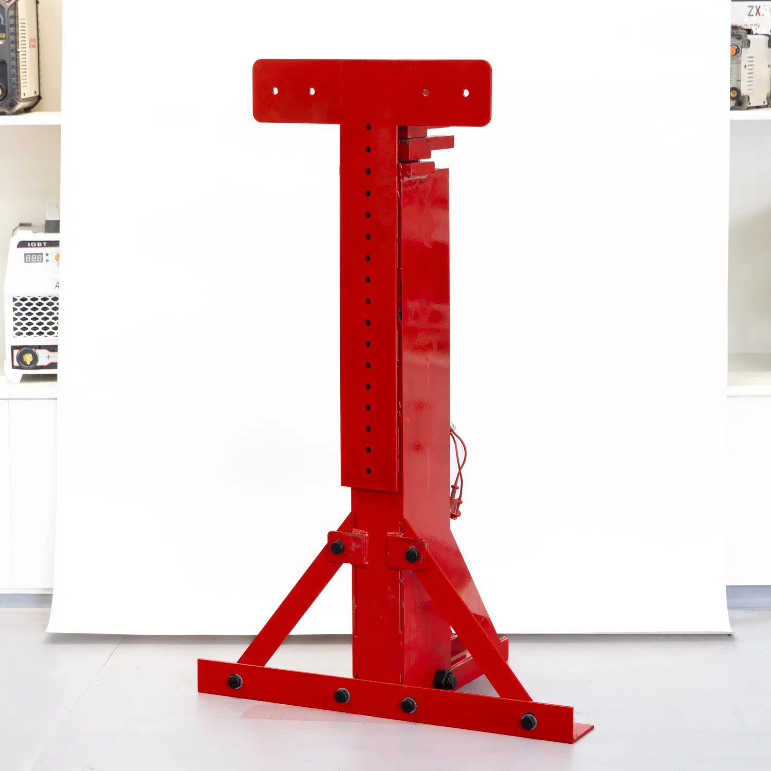 Simple Piston 2.4m Three Stage Type Hydraulic Lifting Jacks PLC System for Grain Silo Storage Bolted Enamel Tank