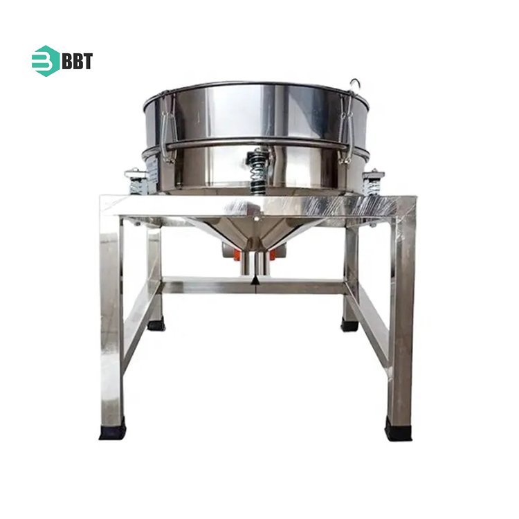 Wheat Flour Powder Sifter Machine Stainless Steel Round Vibrating Sieve for Food Industry
