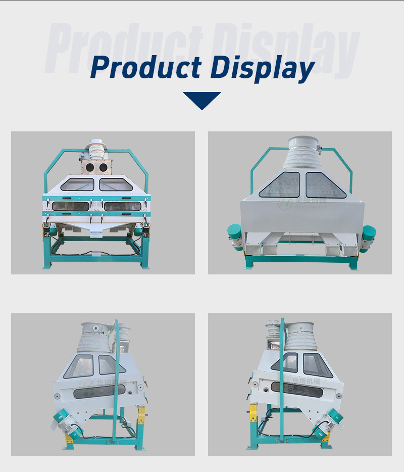 TQSX Wheat Flour Mill Destoner Cleaning Stone Separator Machine High Quality Grain Grading Impurity Removal