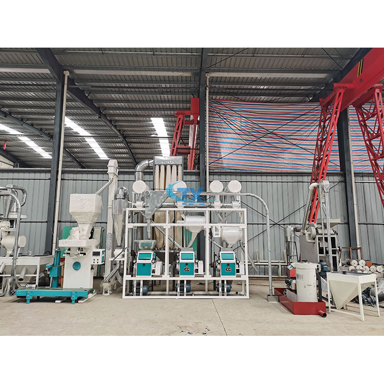 10ton Per Day Small Scale Wheat Flour Mill Machine Plant Ukraine