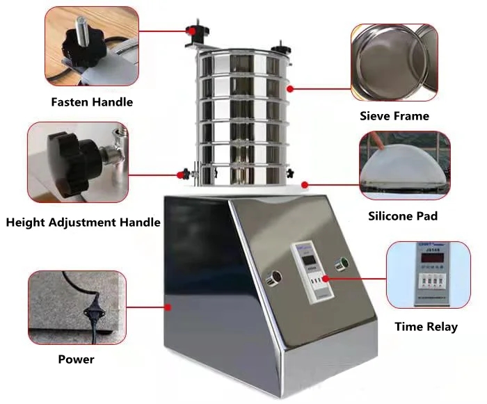 Sieve Shaker Specifications Structure