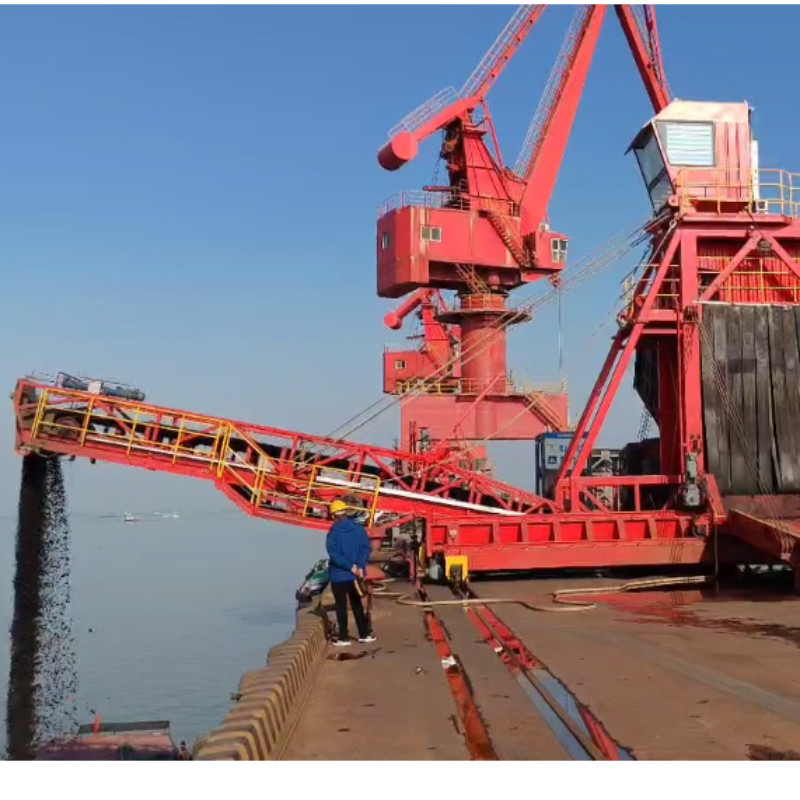 Hot Selling Pneumatic Conveying System Continuous Ship Unloader/Loader Bulk Unloading New Condition
