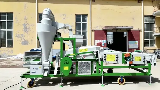 High Efficiency Wheat Corn Rice Seed Screening Cleaning Equipment