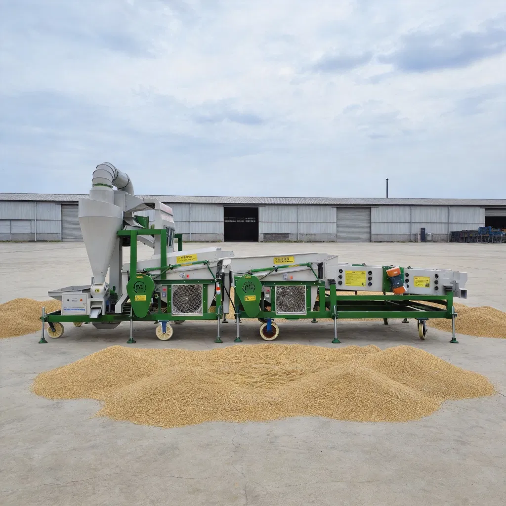 High Efficiency Wheat Corn Rice Seed Screening Cleaning Equipment