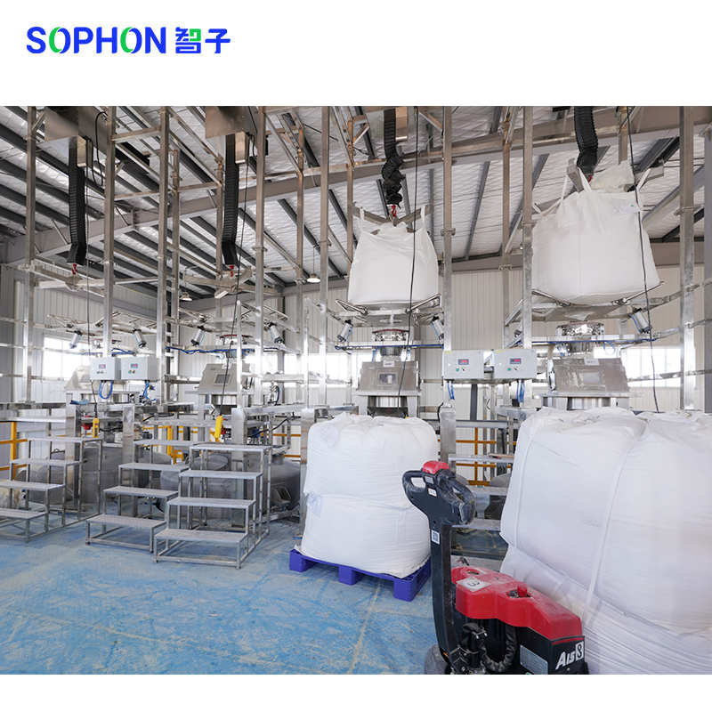 SOPHON Customized Pneumatic Conveying Line Sealed Pipeline Conveying System Energy Saving Conveyor for New Energy Powder Granule