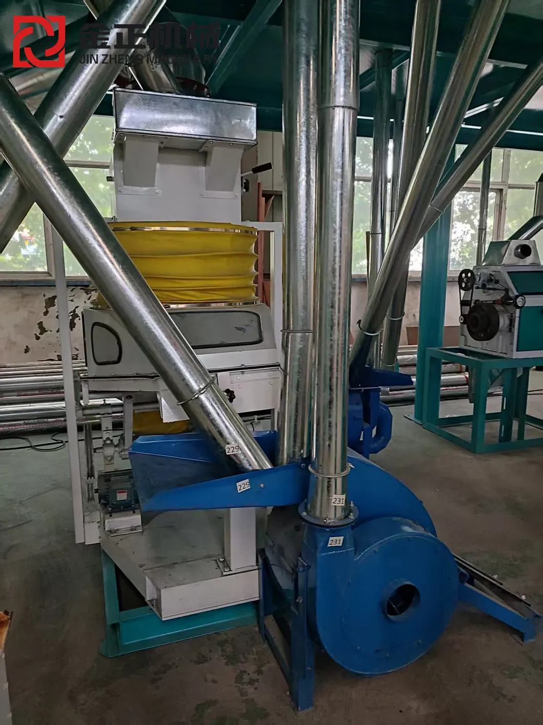 Factory 30 50 80 100 200 300 Tons Per Day Tpd Maize Corn Meal Semolina Grits Flour Grinder Gringding Making Peeling Mill Milling Machine Price Kenya Zimbabwe