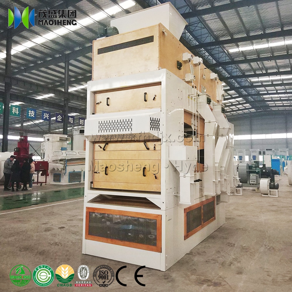 Oilseeds Grain air Screen Cleaner Grader Grain air Screen Cleaner Fine Seed Processing Machine