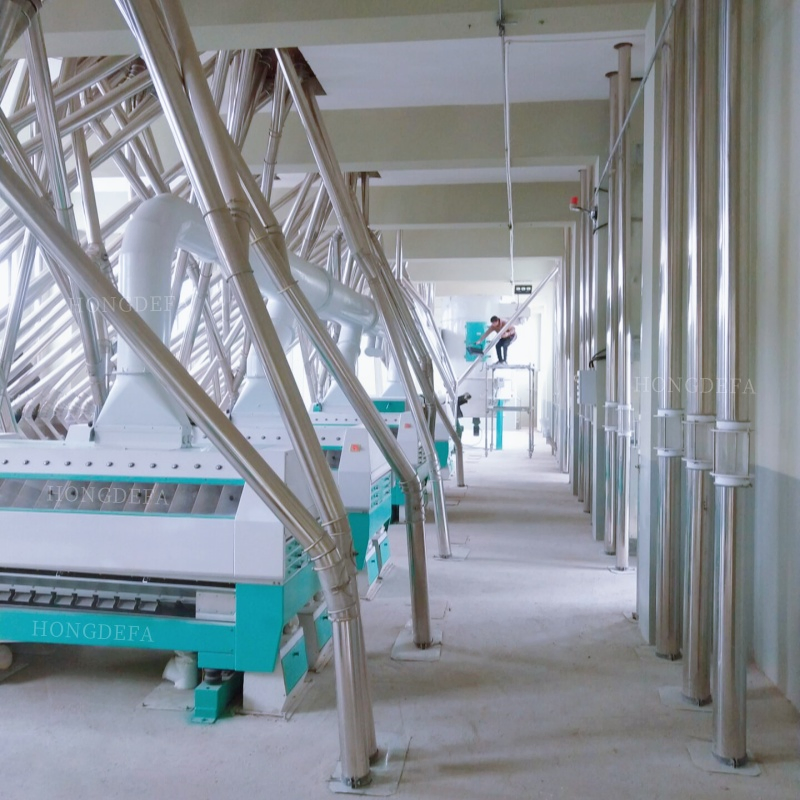 80t/D Wheat Flour Milling Machine in Ethiopia and Kenya