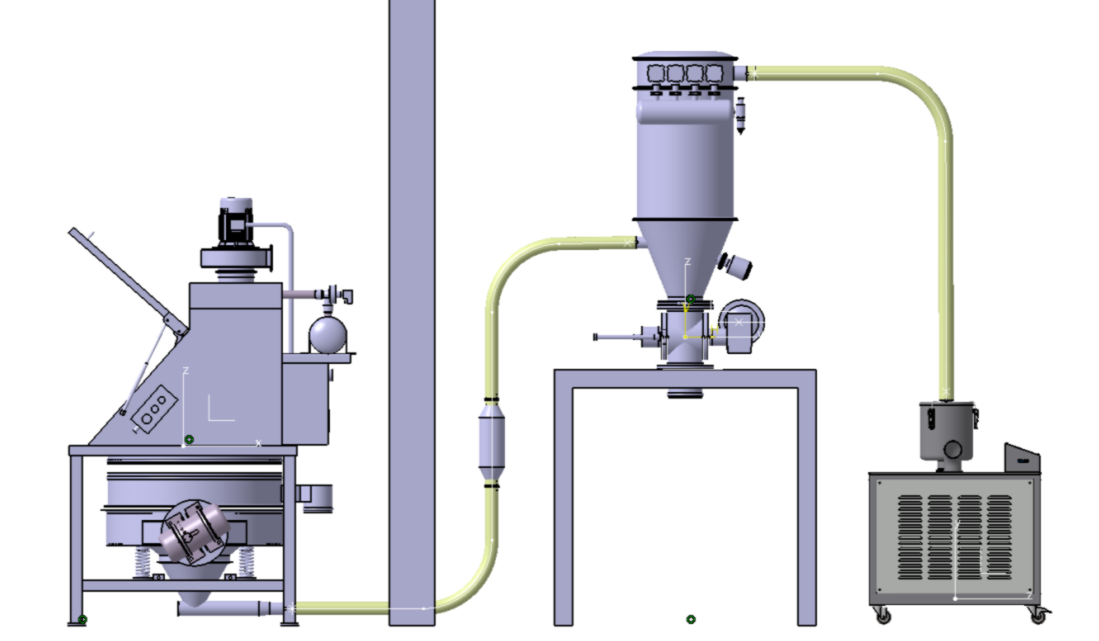 Bag Dump Station System Integration