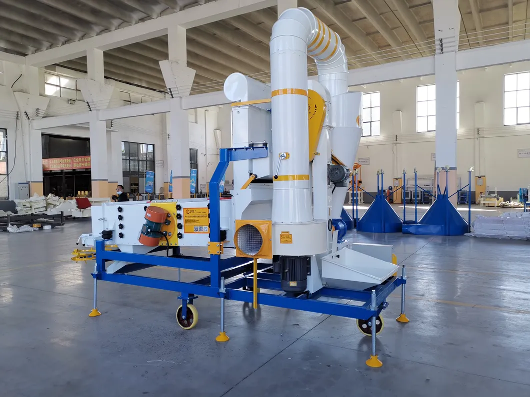 5xzc-5dx Wheat Maize Peanut Flax Sesame Movable Fonio Millet Cumin Flax Seed Cleaning Equipment for Sale