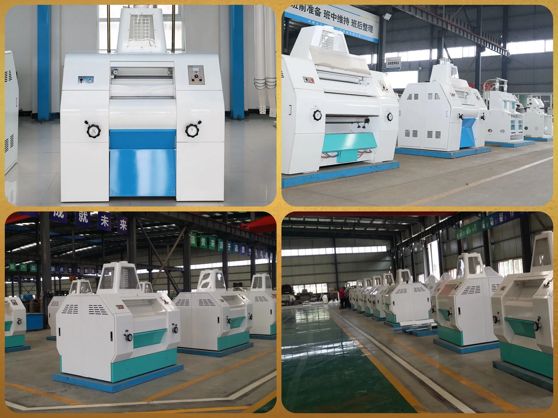 Industrial High Capacity Commercial Grain Roller Mill Machine for Cereals Milling