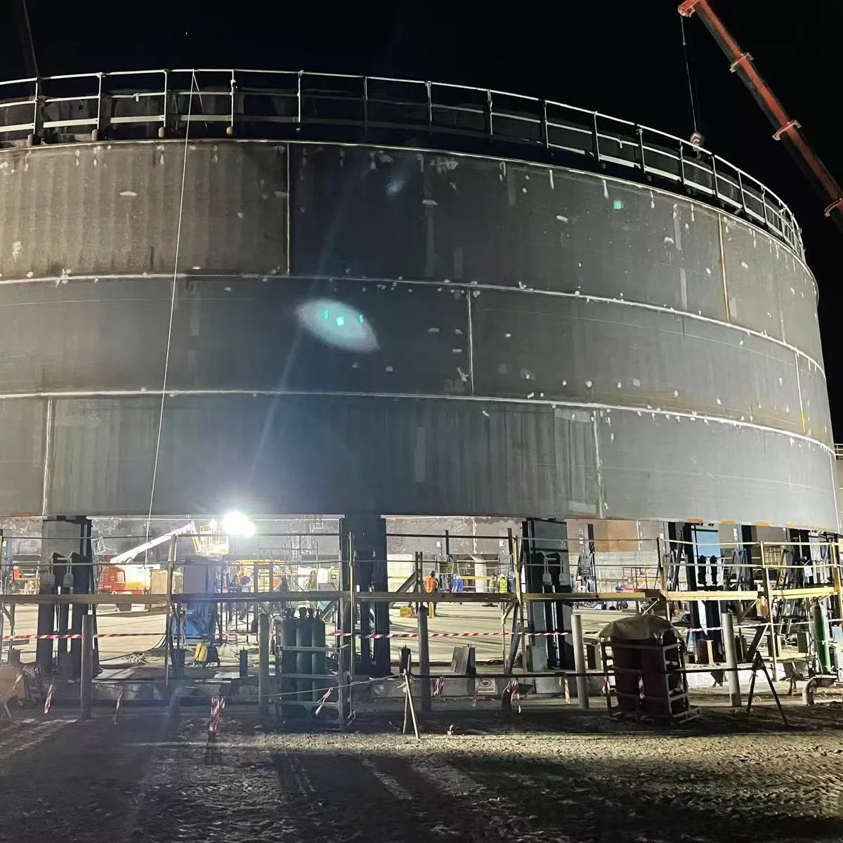PLC Electrically Controlled Lead Screw Jacking Mechanical System for Grain Storage Silos