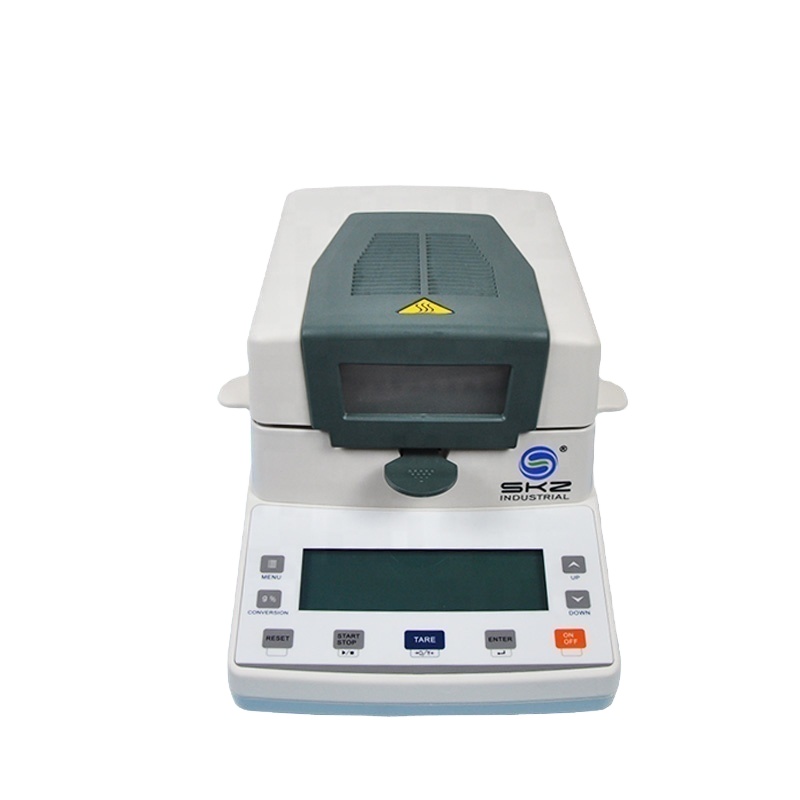 SKZ111L-5 Granule Powder Feed Starch Flour Food Bread Grain Infrared Lab Halogen Fish Moisture Meter Tester Analyzer