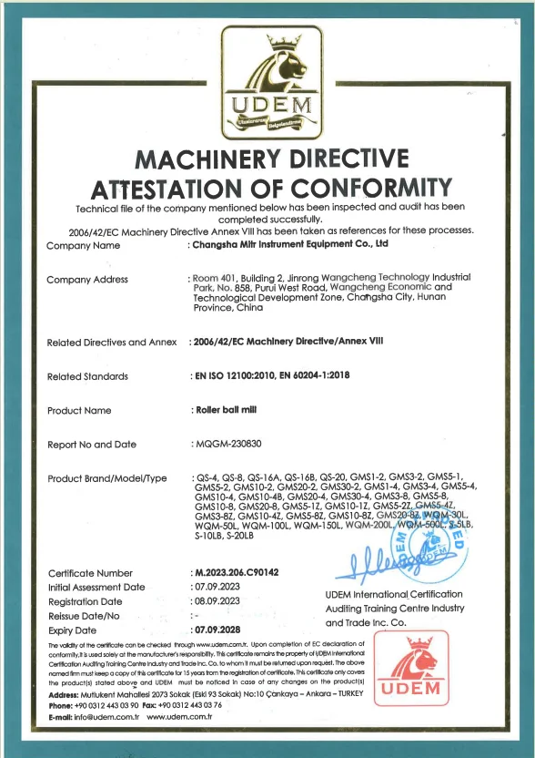 Certification Document 2