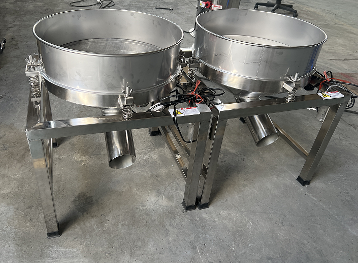 500mm Electric Flour Sieving Machine Powder Bakery Vibrate Screen