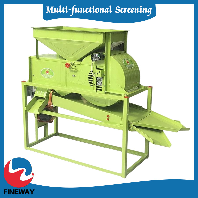 Hot Selling Farm Use Grain Winnower Cleaner Machine Vibration Screen for Removing Dust Impurities From Corn Soybean Paddy Rice