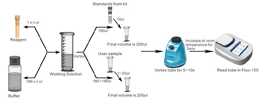How to use Fluo-100