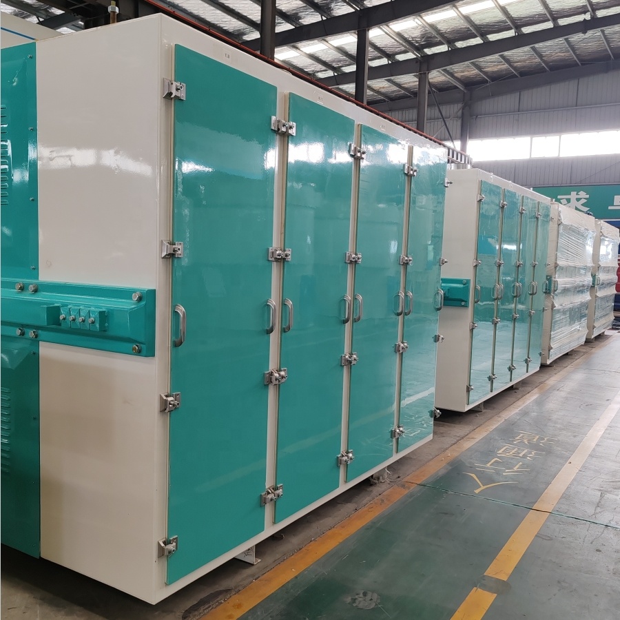 FSFG Wheat Corn Rice Flour Sifter Machine, Eight-compartment Flour square Plansifter, Flour Sieve Flour Sifting Machine