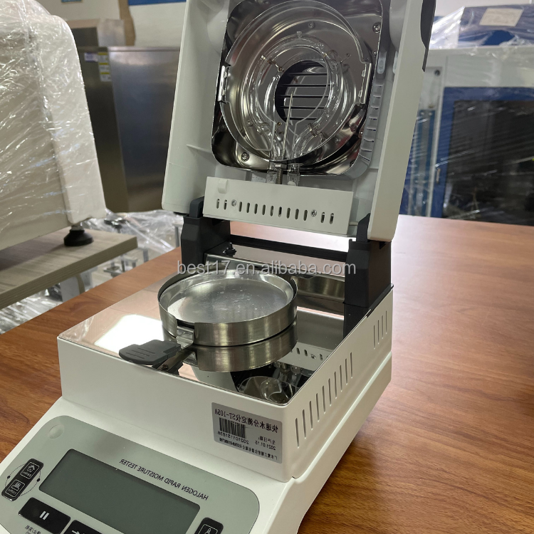 Laboratory Digital Moisture Analyzer Meter for Grain Flour Food Papermaking Testing