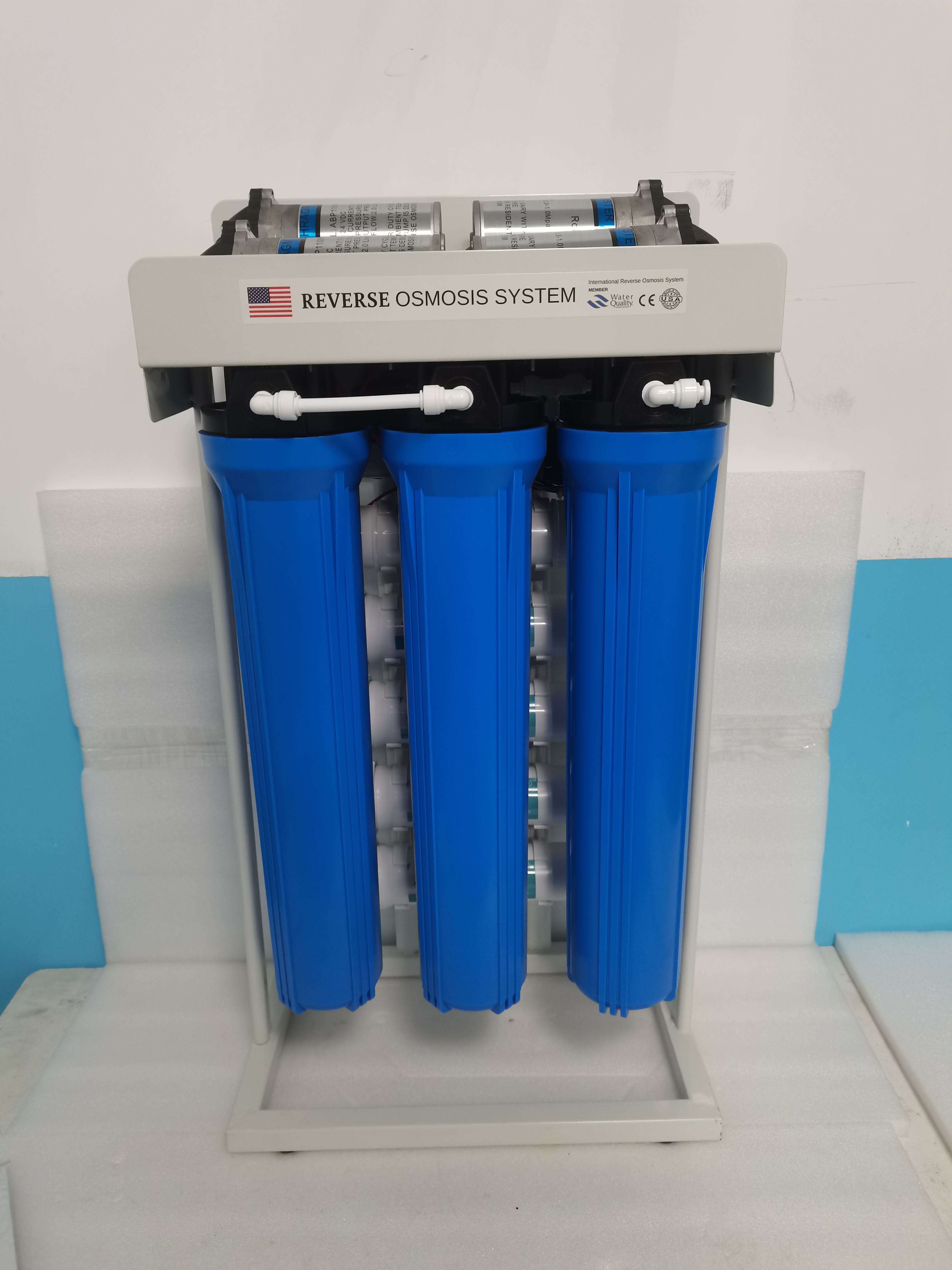 Top Quality Household Complete 5 / 6stages Commerical Kitchen Purifier Home RO Purification Machine 400 Gallon 600GPD