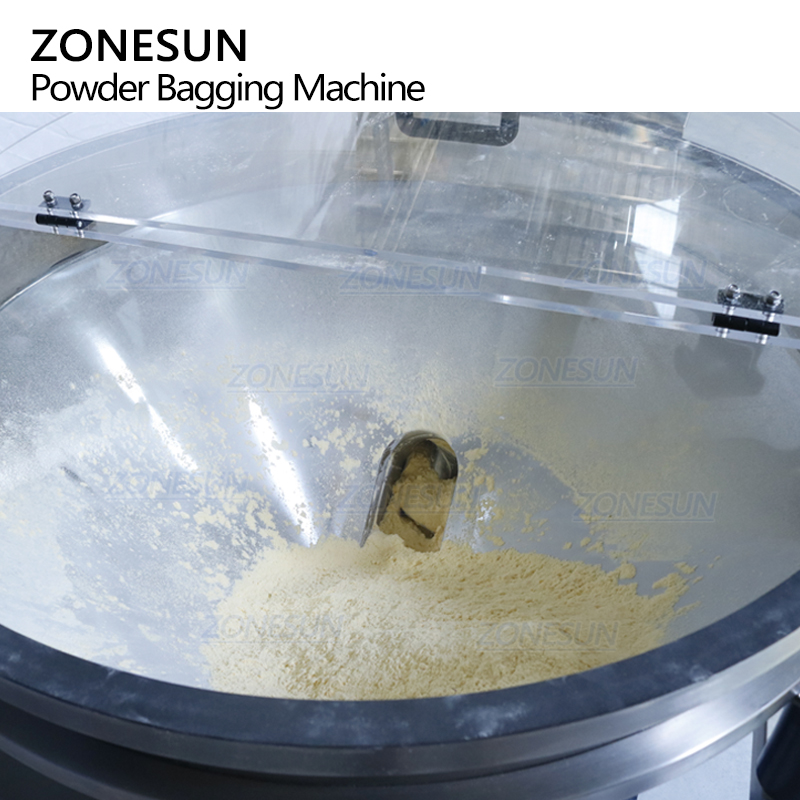 ZONESUN ZS-FS420E Automatic Vertical Auger Screw Coffee Food Powder Sachet Bagging Filling Sealing Packaging Machine With Feeder
