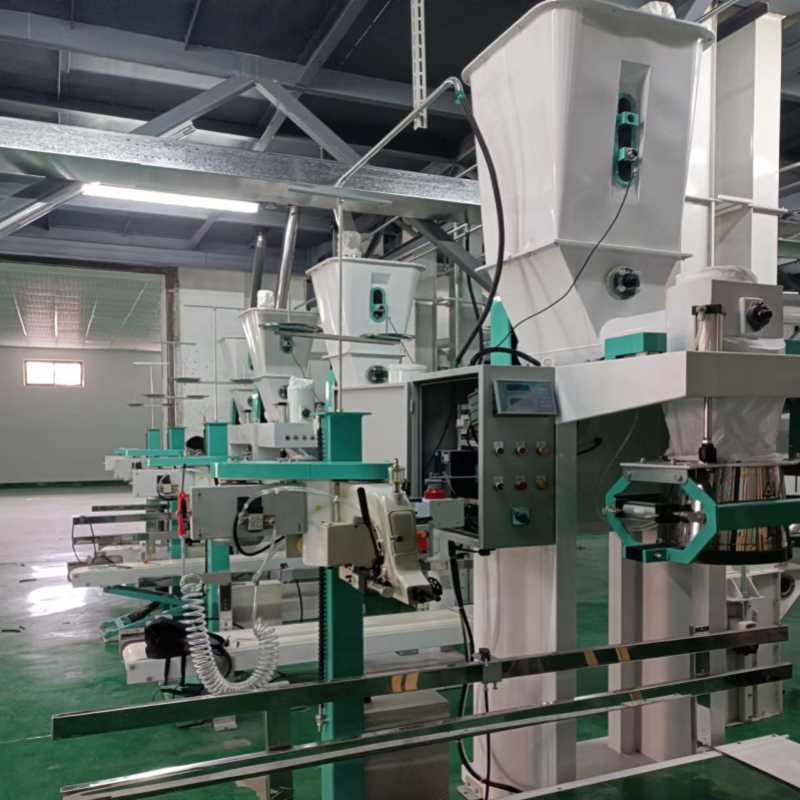 Automatic Glutinous Rice Flour Powder Packing Auxiliuary Machine Flow Scale for Sale