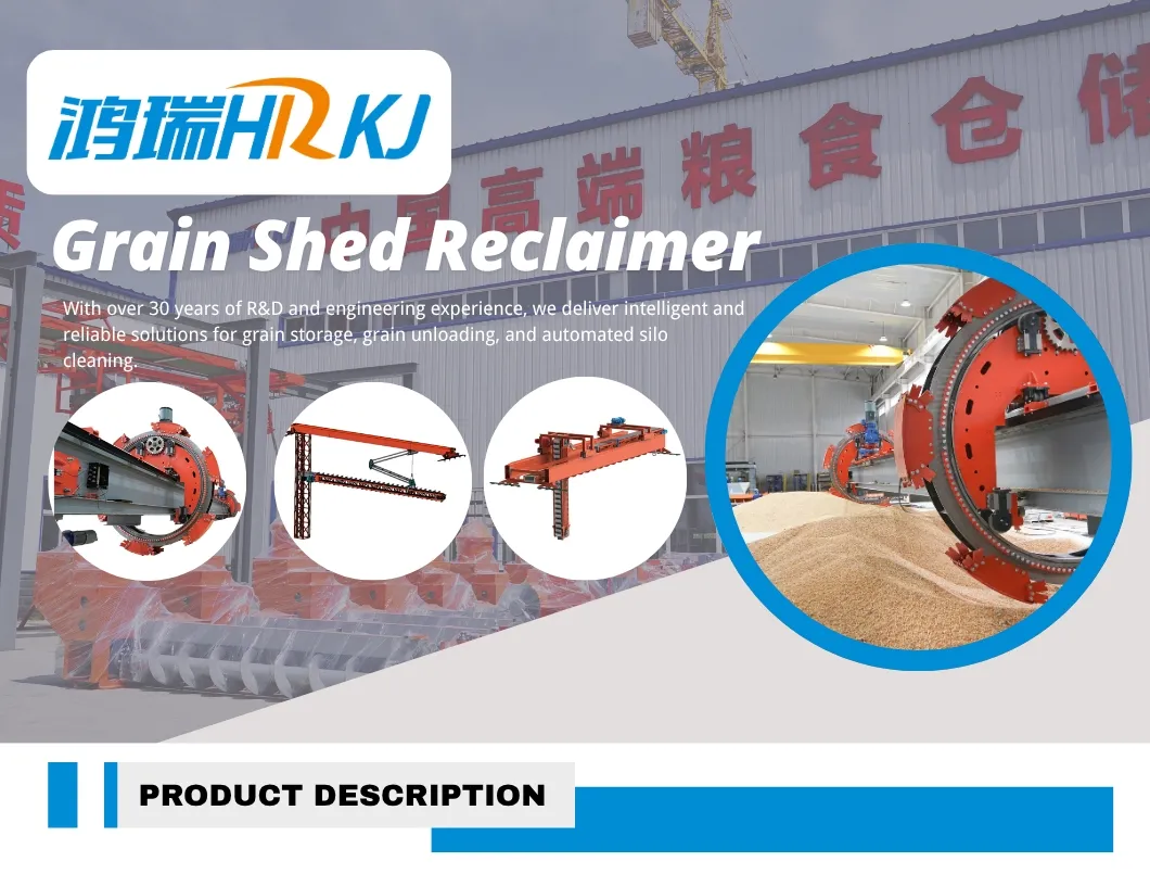 Durable Grain Shed Silo Reclaim System for Soybean and Wheat Handling