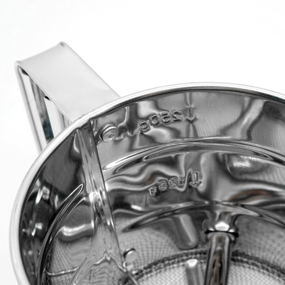 Industrial Stainless Steel Baking Tools Fine Mesh Shaking Flour Sifter Sieve Machine