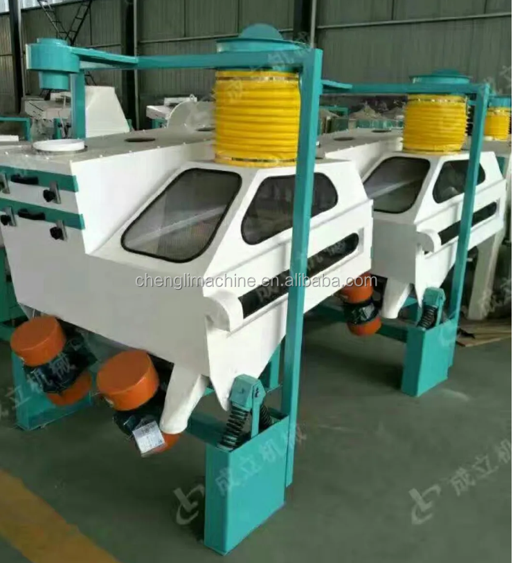 Corn Wheat Grain De-stonner Stoning Machine Gravity Stoner Grading Stoner
